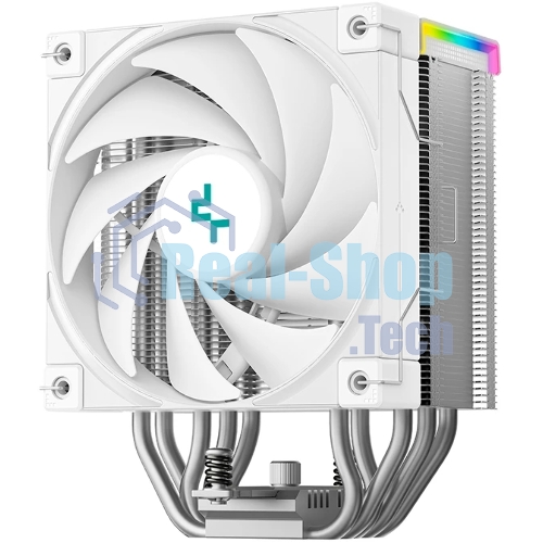 Кулер для процессора DEEPCOOL AK500S DIGITAL SE WH LGA20XX/1700/1200/115X/AM5/AM4 (12шт/кор, TDP 240W, PWM, Fan 120мм, 5 тепл. трубок, Copper Base, белый) RET (R-AK500S-WHADMN-GJD)
