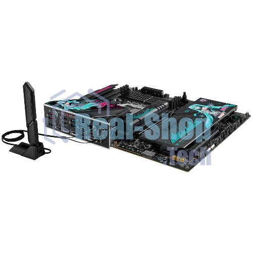 Материнская плата ASUS ROG STRIX X870E-H GAMING MIKU AM5 ATX 4xDDR5 2xPCIEx16 4xM.2 3xUSB-C HDMI 5GLAN Wi-Fi 7 