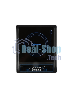 Плита настольная электрическая Homestar HS-1101 чёрный, 2 кВт, индукция, конфорки - 1, стеклокерамика, сенсор