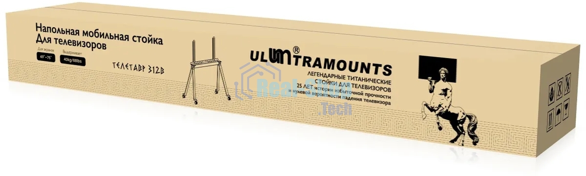 Стойка для телевизора Ultramounts UM312B черный 49