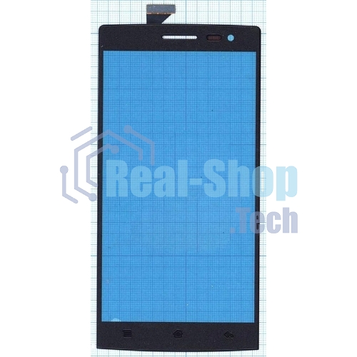 Сенсорное стекло (тачскрин) для OPPO Find 7/Find 7a, черное