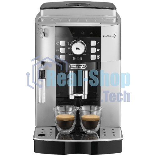 Кофемашина автоматическая DeLonghi ECAM 21.117.SB серебристый/черный, исп. кофе - зерновой/молотый, 1.8 л, 1450 Вт, 15 бар
