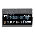 Блок питания Thermaltake Smart BM3 (PS-SPD-0750MNFABE-3), 750Вт, 80 PLUS Bronze, 120мм, модульный, черный
