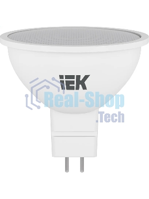 Лампа светодиодная IEK LLE-MR16-9-230-65-GU5 MR16 софит 9Вт 230В 6500К GU5.3