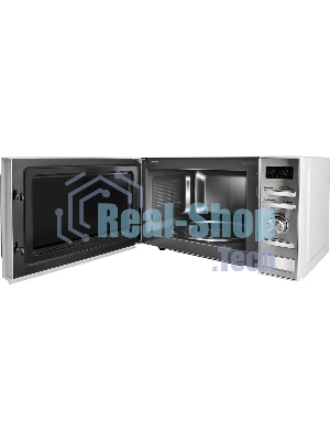 Микроволновая печь Centek CT-1586 серебристый, 20 л, 700 Вт, переключатели - кнопки, поворотный механизм