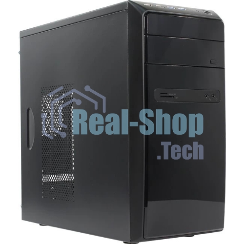 Компьютерный корпус InWin POWERMAN ES726BK USB 3.0 (Mini Tower, mATX, 450W PM-450ATX, USBx2, USB 3.0x2 + Audio, черный)