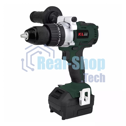Дрель-шуруповерт Klpro KLDM18B-50, 18 В, 5 Ач, 60 Нм, бесщеточный, ударный