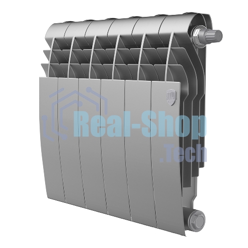 Радиатор Royal Thermo BiLiner 350 Silver Satin VR80 - 6 секц.