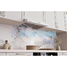 Вытяжка подвесная Elikor Eco ONE 60 WH белый, 60 см, 400 м³/ч, 51 дБ