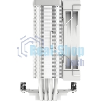 Кулер для процессора DEEPCOOL AK400 WH белый, 120 мм, алюминий/медь, 1850 об/мин, 29 дБ, 4 pin, 220 Вт, 155 мм