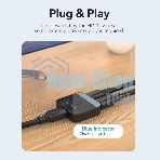 Переключатель - разветвитель Vention HDMI v2.0 4K двунаправленный 2x1/1x2