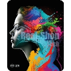 Коврик для мыши Cactus Color paint 300x250x3мм (CS-MPC-D08M)