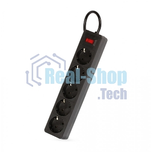 Сетевой фильтр Smartbuy (SBSP-30-K) - 5 роз х 3 м - черный