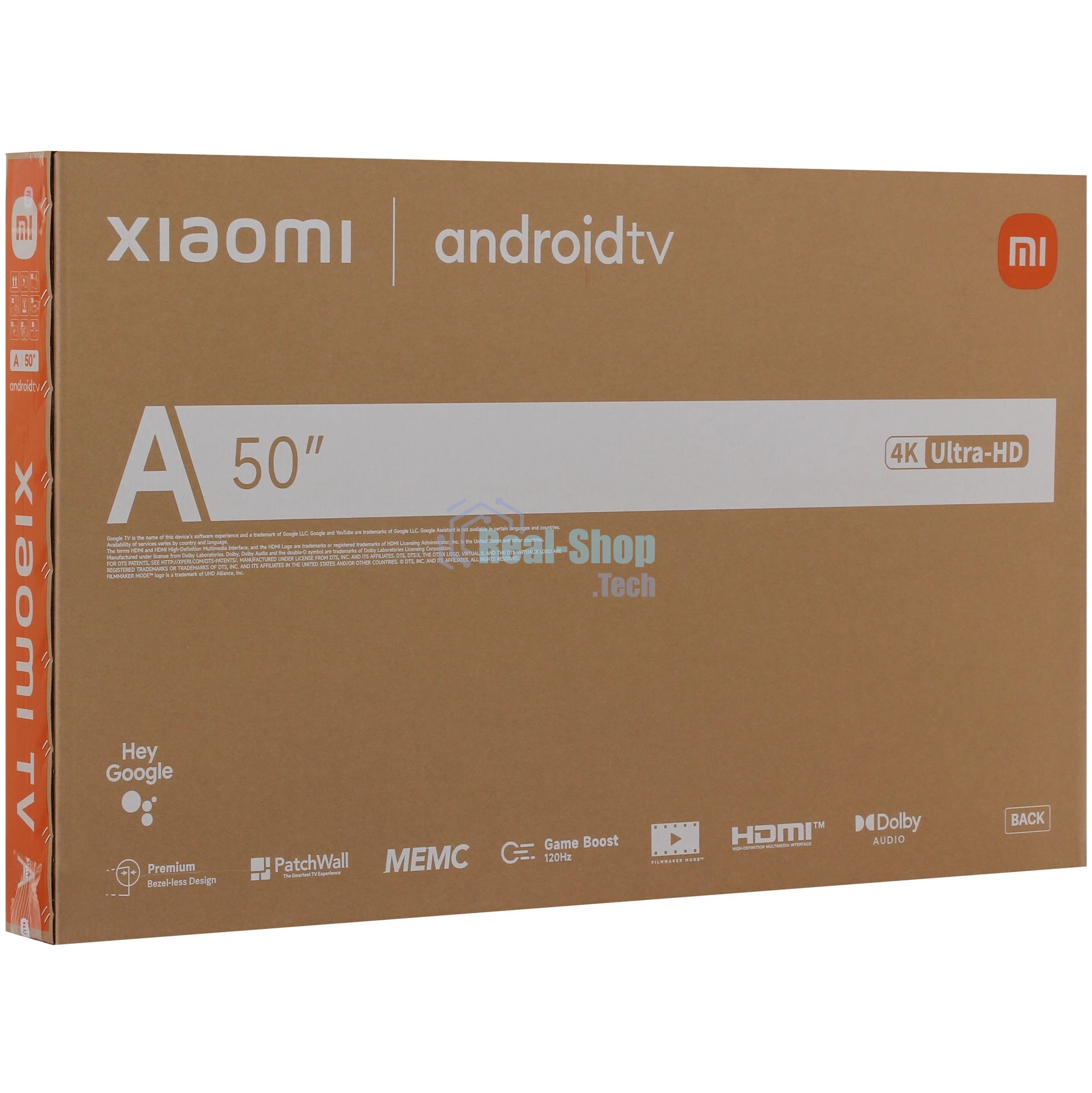 Телевизор Xiaomi TV A 50 2026 L50MB-ARU черный DLED 4K UHD 60Hz Smart TV Android TV