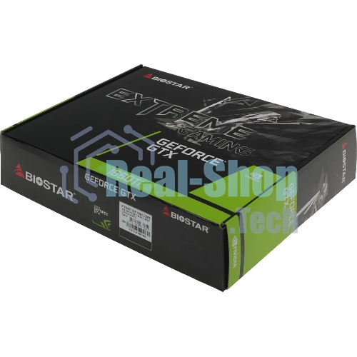 Видеокарта Biostar VN1666TF69 GTX 1660Ti 6G 192 bit GDDR6 1500/1200 DVIx1 HDMIx1 DPx1 HDCP Ret