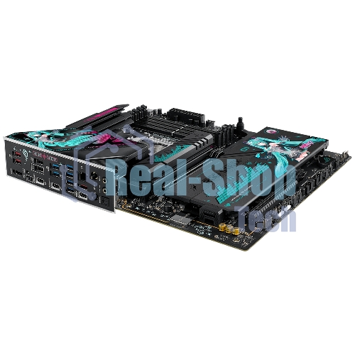 Материнская плата ASUS ROG STRIX X870E-H GAMING MIKU AM5 ATX 4xDDR5 2xPCIEx16 4xM.2 3xUSB-C HDMI 5GLAN Wi-Fi 7 