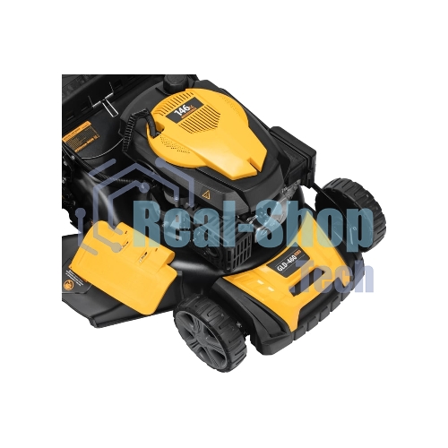 Газонокосилка бензиновая Denzel GLD-460SP-VE, 146 см3, шир. 46см, привод, вариатор, эл.старт, 60 л