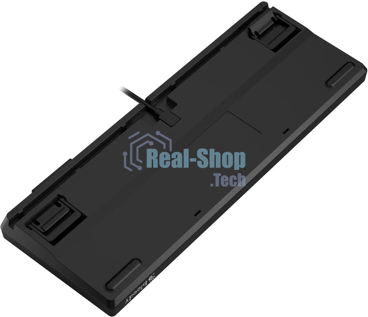 Клавиатура беспроводная A4Tech Bloody WS87 Naraka USB, Bluetooth/Радиоканал черный/красный
