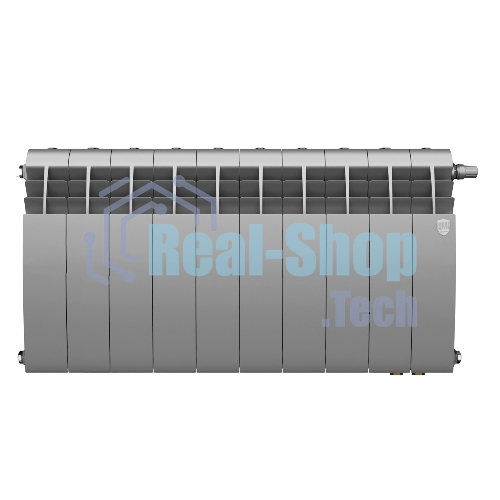 Радиатор Royal Thermo BiLiner 350 Silver Satin VR80 - 10 секц.