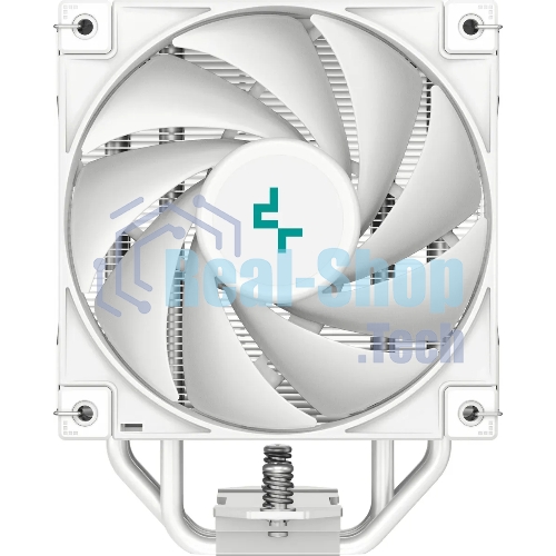 Кулер для процессора DEEPCOOL AK400 WH белый, 120 мм, алюминий/медь, 1850 об/мин, 29 дБ, 4 pin, 220 Вт, 155 мм