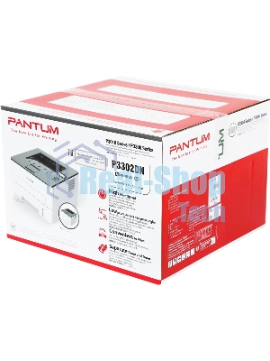 Принтер лазерный Pantum P3302DN, A4, ч/б, печ. до 33 стр/мин., 1200 x 1200 dpi, Ethernet (RJ-45), USB 2.0, проектная модель