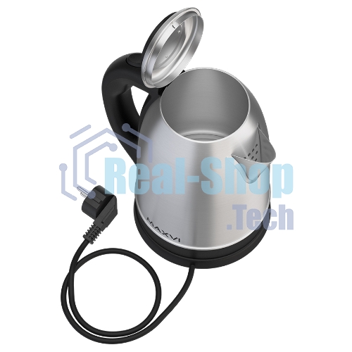 Чайник электрический Maxvi KE2021S silver-black