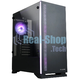 Компьютерный корпус ZALMAN S5, ATX, BLACK, WINDOW, 2xCOMBO (3.5