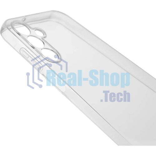 Чехол (клип-кейс) BoraSCO для Samsung Galaxy A15 Silicone Case прозрачный (72885)