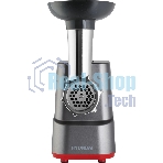 Мясорубка электрическая Hyundai HY-MG3144 графит, 1800 Вт, 2.2 кг/мин, реверс, защита от перегрузки, насадки - 7