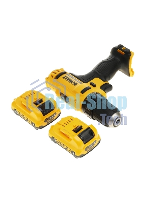 Дрель-шуруповерт DeWalt DCD710D2-QW, 10,8 В, 2 Ач, 24 Нм, щеточный