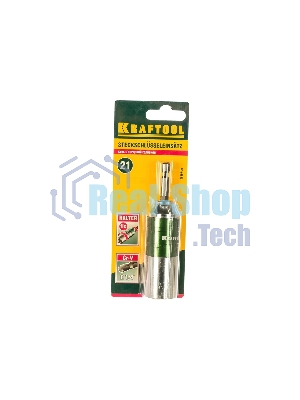 Головка KRAFTOOL EXPERT 26397-21 Cr-V E 1/4'' 21мм