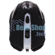 Комплект клавиатура+мышь Qumo Spirit of Wisdom проводной, USB, 2400 DPI, чёрный