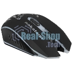 Мышь беспроводная Nakatomi MROG-15U черный, 1600 dpi, радиоканал, USB, кнопки - 6