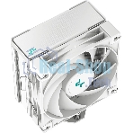 Кулер для процессора DEEPCOOL AK400 WH белый, 120 мм, алюминий/медь, 1850 об/мин, 29 дБ, 4 pin, 220 Вт, 155 мм