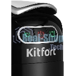 Кофемашина Kitfort КТ-7508 1400Вт серебристый/черный