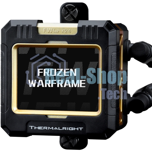 Водяное охлаждение для процессора Thermalright Frozen Warframe 420 ARGB (420мм, LED, Black, ARGB/Fans: 3x140мм, 88.7CFM, 29.8dBA, 1750RPM/Pump height 60мм, 23dBA, 3000RPM, Rad thickness 27мм/S: 1851, 1700, 1200, 115X, 2011, 2066, AM5, AM4)