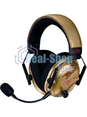 Гарнитура Razer BlackShark V3 Pro Counter-Strike 2 Edition чёрный, беспроводная + проводная, радиоканал, до 70 ч