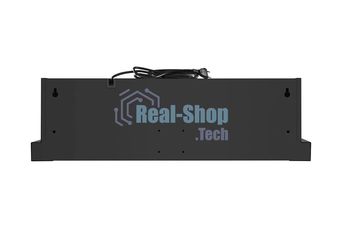 Вытяжка телескопическая HOMSair Flat 60 Glass черный, 60 см, 520 куб. м/ч, 45 дБ