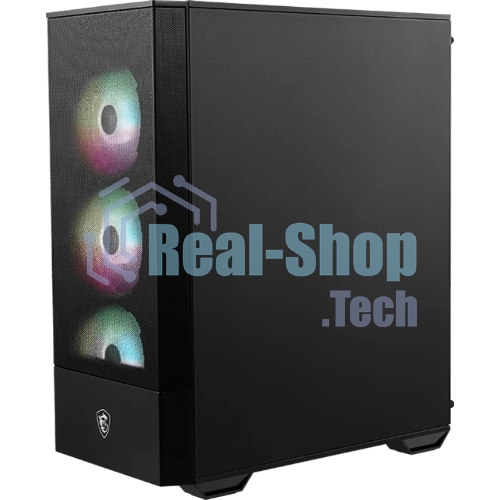 Компьютерный корпус MSI MAG FORGE 112R 2xUSB 3.0, 4x120мм ARGb Fan, ARGb Control Board, Tempered Glass Window, Brown Box (949679)