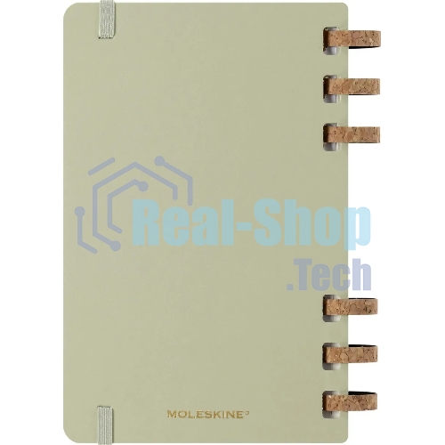 Еженедельник Moleskine ACADEMIC SPIRAL DHSPK5212AMWH3 Large 150х210 мм 200 стр. кремовые страницы спираль киви