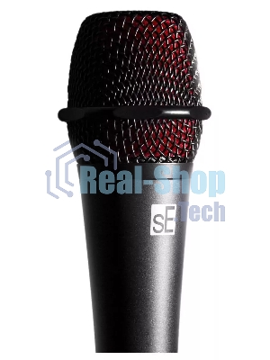 Микрофон динамический sE Electronics V3 50 Гц - 16 кГц, кардиоида, комплектация: микрофонный зажим, адаптер с резьбой, чёрная ветрозащита, транспортировочный чехол на молнии