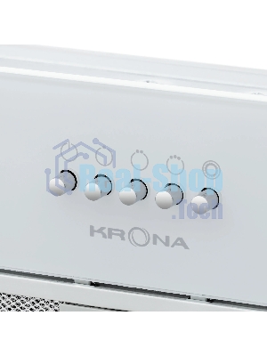 Вытяжка кухонная Krona KATE 600 GLASS WHITE PB K