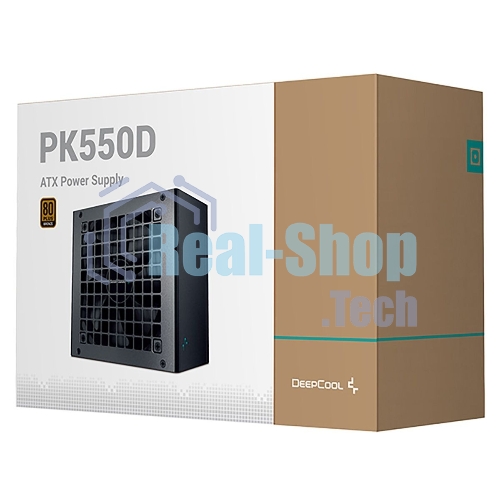 Блок питания Deepcool/GamerStorm PK550D, 550Вт, 80 PLUS Bronze, 120мм, черный