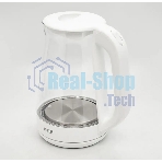 Чайник электрический MYSTERY MEK-1652 2000 Вт, 1.7 л, белый