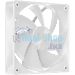 Вентилятор для корпуса Ocypus Delta F12 WH, 120x120x25мм, 4-PIN PWM, 500-2000 RPM, 29 DBA MAX, HYDRO BEARING
