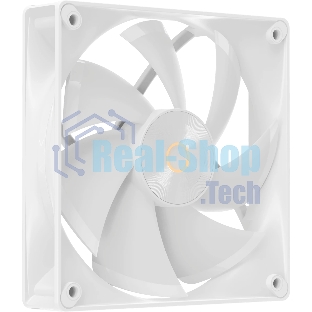 Вентилятор для корпуса Ocypus Delta F12 WH, 120x120x25мм, 4-PIN PWM, 500-2000 RPM, 29 DBA MAX, HYDRO BEARING