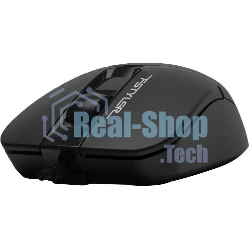 Мышь проводная A4Tech Fstyler FM12S черный, 1200 dpi, USB, кнопки - 3