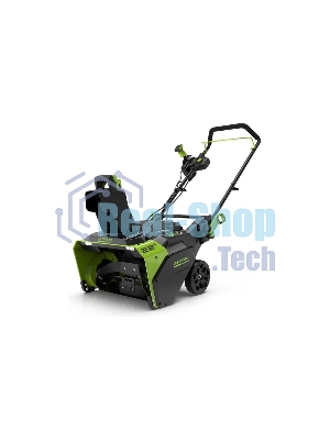 Снегоуборщик аккумуляторный GreenWorks GD82, 56 см, 82V, бесщеточный, без АКБ и ЗУ (2602507)