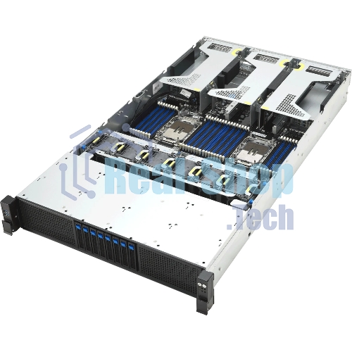 Серверная платформа ASUS RS720-E12-RS8G, 2U, 2x LGA 4710, 32x DDR5 6400, 8 x 2.5