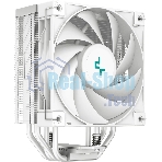 Кулер для процессора DEEPCOOL AK400 WH белый, 120 мм, алюминий/медь, 1850 об/мин, 29 дБ, 4 pin, 220 Вт, 155 мм